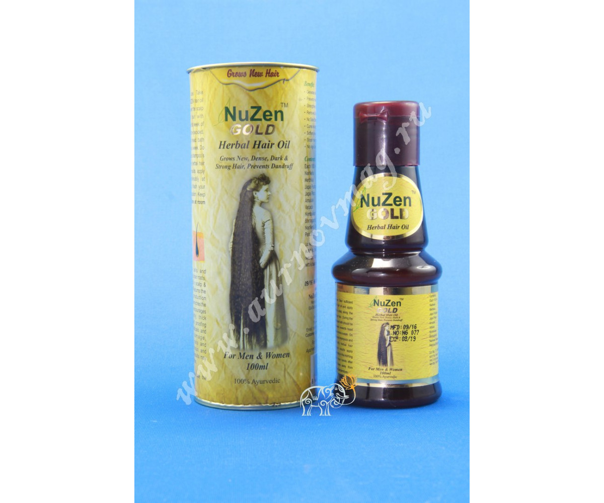 Масло для роста волос -100% натуральное от Nuzen 